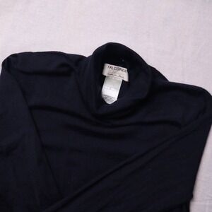FALCONERI Black Cashmere Turtleneck Sweater Made in Italy Size‎ L